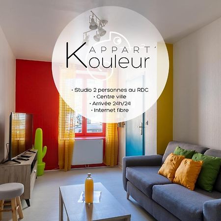 L'Appart K-Ouleur- Wifi Fibre-Checkin Auto- 2 Pers Le Mans Eksteriør billede